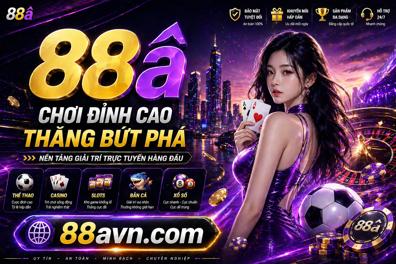 Sảnh Casino MT68 sang trọng
